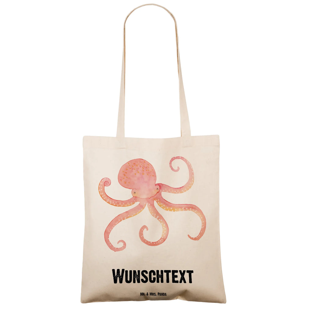 Personalised tote bag Squid Stoffbeutel mit Namen, Einkaufstasche mit Namen, Personalisierter Jutebeutel, Personalisierte Einkaufstasche, Personalisierter Beutel, Personalisierte Beuteltasche, Personalisierter Stoffbeutel, Personalisierte Tasche, Personalisierte Jutetasche, Tragetasche mit Namen, Personalisierte Kindergartentasche, Tiermotive, Gute Laune, lustige Sprüche, Tiere, Meerestier, Meer, Wasser, Arme, Krake, Tintenfisch, Ozean