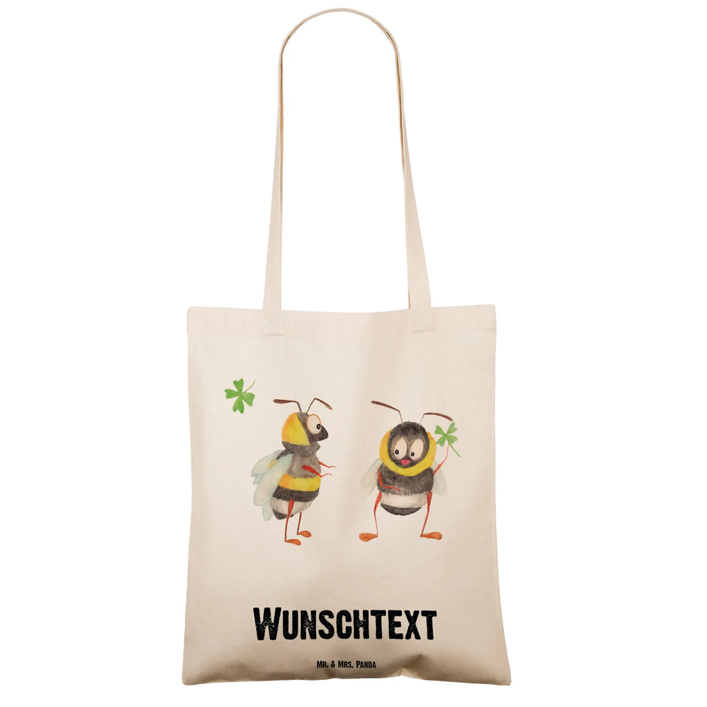 Personalised tote bag bumblebees shamrock Tragetasche mit Namen, Stoffbeutel mit Namen, Personalisierte Einkaufstasche, Personalisierter Stoffbeutel, Personalisierte Kindergartentasche, Personalisierter Beutel, Personalisierter Jutebeutel, Einkaufstasche mit Namen, Personalisierte Beuteltasche, Personalisierte Jutetasche, Personalisierte Tasche, Tiermotive, Gute Laune, lustige Sprüche, Tiere, Biene Deko, Spruch positiv, glücklich sein, Biene, Spruch schön, Hummel, Spruch fröhlich, glücklich werden