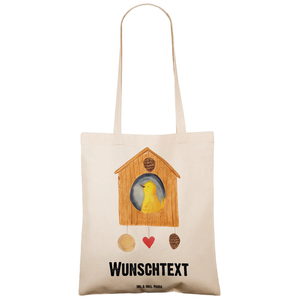 Personalised tote bag Bird House Personalisierte Jutetasche, Personalisierter Jutebeutel, Stoffbeutel mit Namen, Personalisierte Beuteltasche, Tragetasche mit Namen, Personalisierte Kindergartentasche, Personalisierter Stoffbeutel, Personalisierte Tasche, Personalisierte Einkaufstasche, Einkaufstasche mit Namen, Personalisierter Beutel, Tiermotive, Gute Laune, lustige Sprüche, Tiere, Castle, Haus, Zuhause, Vogel, Wohnung, Home sweet home, Eigenheim, Lieblingsort, Vögel, Nest, unser Haus, Vogelhäuschen, Familie, Vogelhaus