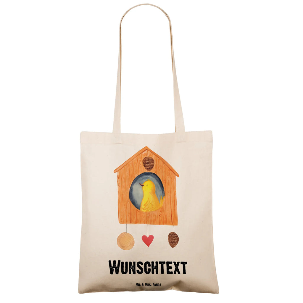 Personalisierte Tragetasche Vogelhaus sweet Home Personalisierter Beutel, Personalisierter Jutebeutel, Personalisierte Jutetasche, Einkaufstasche mit Namen, Personalisierte Beuteltasche, Stoffbeutel mit Namen, Personalisierter Stoffbeutel, Personalisierte Tasche, Tragetasche mit Namen, Personalisierte Kindergartentasche, Personalisierte Einkaufstasche, Tiermotive, Gute Laune, lustige Sprüche, Tiere, Hausbau, Geschenk, Vogelhaus, Einzug, Home sweet Home, Einzugsgeschenk, Umzug, Haus, Vogel