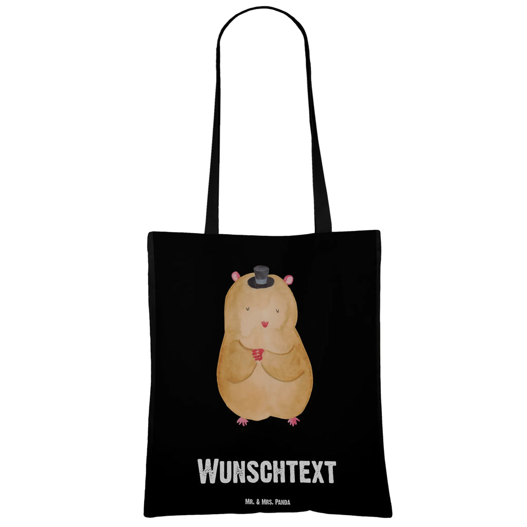 Personalised tote bag hamster cap Personalisierte Einkaufstasche, Personalisierte Jutetasche, Personalisierte Kindergartentasche, Stoffbeutel mit Namen, Personalisierte Tasche, Personalisierter Jutebeutel, Personalisierte Beuteltasche, Einkaufstasche mit Namen, Tragetasche mit Namen, Personalisierter Beutel, Personalisierter Stoffbeutel, Tiermotive, Gute Laune, lustige Sprüche, Tiere, Hut, Zwerghamster, Zylinder, Zauberer, Hamster, Magier
