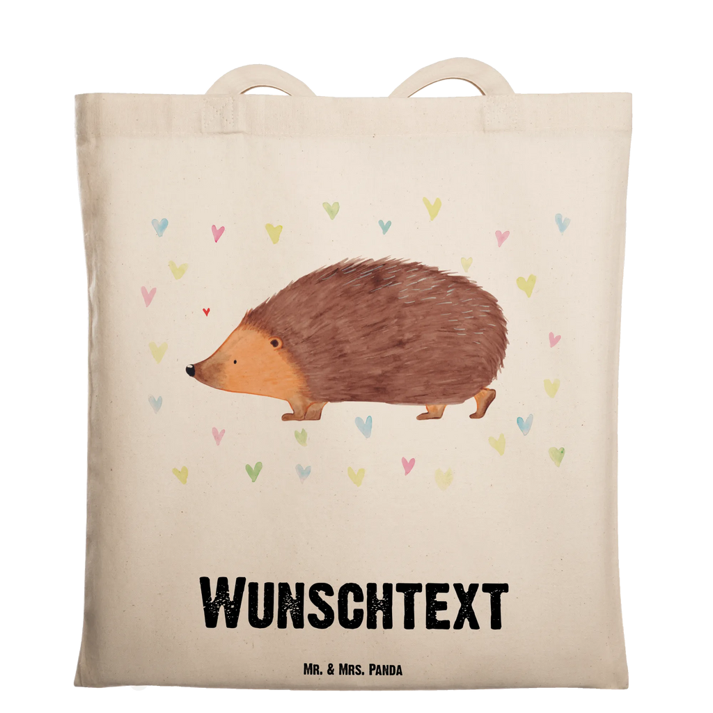 Personalised tote bag Hedgehog hearts Personalisierter Stoffbeutel, Personalisierte Tasche, Personalisierte Einkaufstasche, Stoffbeutel mit Namen, Personalisierter Beutel, Personalisierte Beuteltasche, Einkaufstasche mit Namen, Personalisierte Kindergartentasche, Personalisierte Jutetasche, Personalisierter Jutebeutel, Tragetasche mit Namen, Tiermotive, Gute Laune, lustige Sprüche, Tiere, Herz, Liebe, Leben, Vertrauen, Kuss, Herzen, Igel