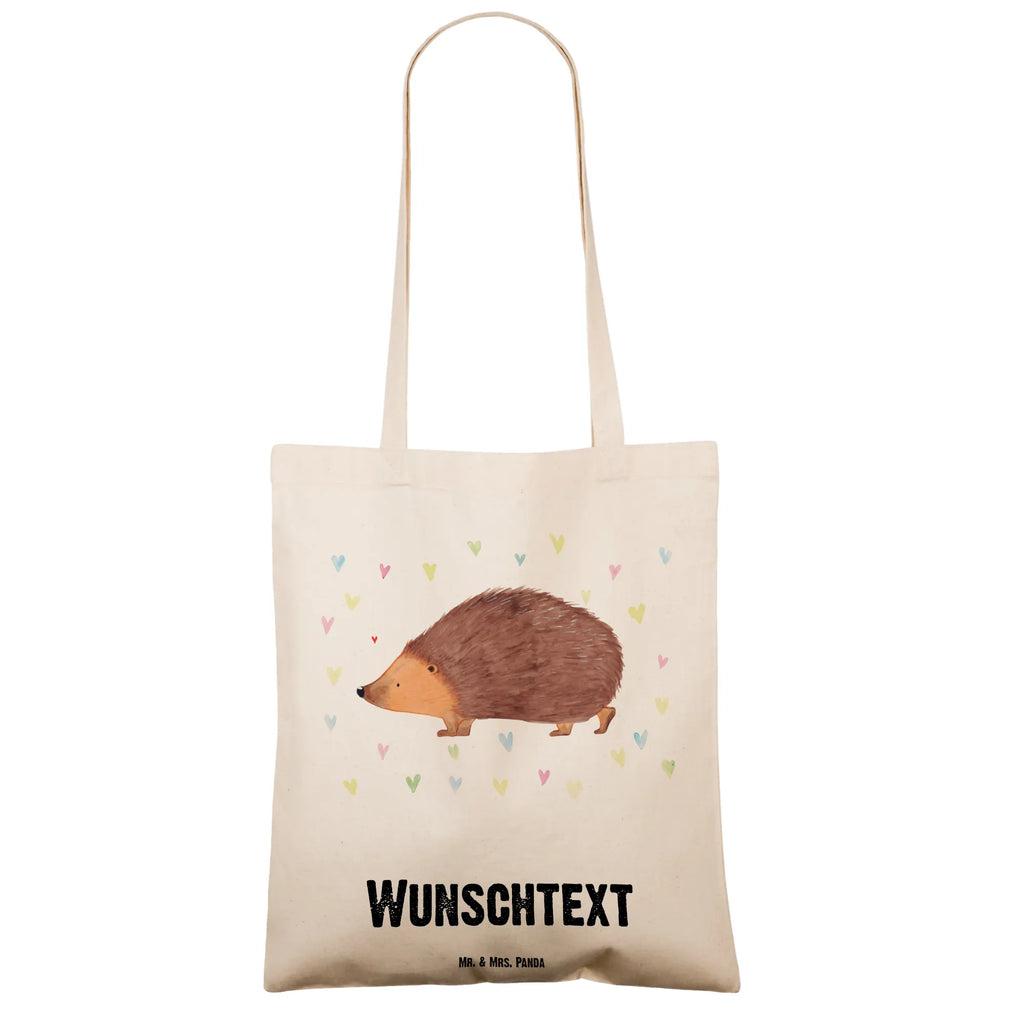 Personalised tote bag Hedgehog hearts Personalisierter Stoffbeutel, Personalisierte Tasche, Personalisierte Einkaufstasche, Stoffbeutel mit Namen, Personalisierter Beutel, Personalisierte Beuteltasche, Einkaufstasche mit Namen, Personalisierte Kindergartentasche, Personalisierte Jutetasche, Personalisierter Jutebeutel, Tragetasche mit Namen, Tiermotive, Gute Laune, lustige Sprüche, Tiere, Herz, Liebe, Leben, Vertrauen, Kuss, Herzen, Igel