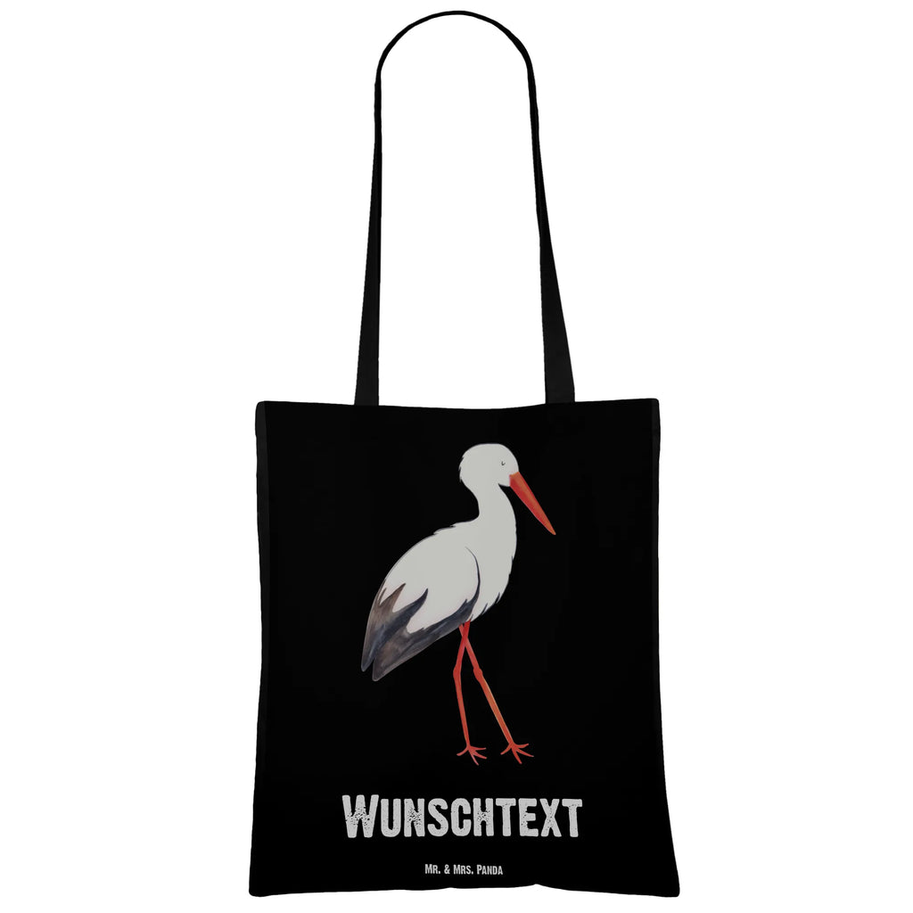 Personalised tote bag Stork Personalisierte Tasche, Personalisierte Jutetasche, Personalisierte Einkaufstasche, Personalisierter Stoffbeutel, Stoffbeutel mit Namen, Personalisierte Kindergartentasche, Tragetasche mit Namen, Einkaufstasche mit Namen, Personalisierter Beutel, Personalisierter Jutebeutel, Personalisierte Beuteltasche, Tiermotive, Gute Laune, lustige Sprüche, Tiere, Schwangerschaft, Schwanger, Babybauch, Mutter werden, Baby, Mutter, Mütter, Störche, Geburt, Storch