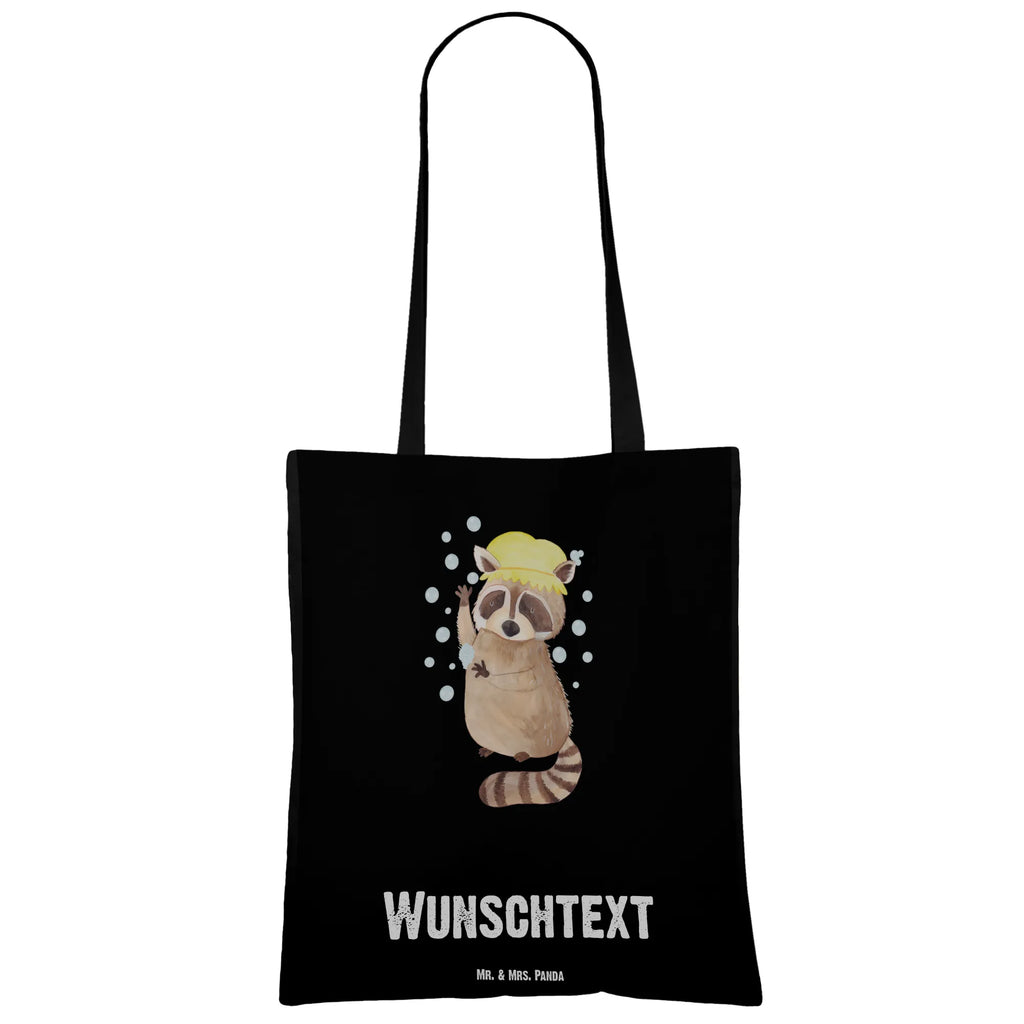 Personalised tote bag Raccoon Shopper, Personalisierte Jutetasche, Einkaufstasche mit Namen, Personalisierter Stoffbeutel, Einkaufsbeutel, Personalisierte Tasche, Umhängetasche, Stoffbeutel mit Namen, Tüte, Personalisierte Einkaufstasche, Personalisierte Beuteltasche, Personalisierter Jutebeutel, Strandtasche, Personalisierter Beutel, Personalisierte Kindergartentasche, Schultertasche, Tragetasche mit Namen, Lustige Sprüche, Tiere, Tiermotive, Gute Laune, Seifenblasen, Waschbär, Waschen, Fröhlich, Tagträumen, Plan