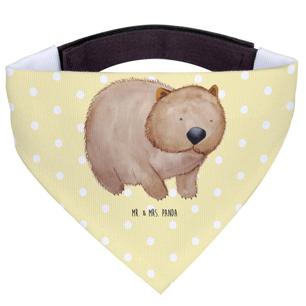 Hundehalstuch Wombat mittelgroße Hunde, Tuch, Halstuch, mittel, Hunde, Hundehalstuch, Tiermotive, Gute Laune, lustige Sprüche, Tiere, Spruch, Das Leben ist schön, Australien, Motivation, Wombat