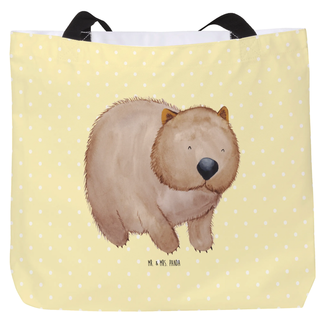Shopper Wombat large, beach bag, handle bag, shopper, XXL, carrier bag, woman, shopping bag, bag, small animals, cute, funny, cute animal motives, hand drawn, small world, funny sayings, good mood, happy, gifts, gift ideas, special gifts, animal lover, card, life is beautiful, Wombat, motivation, saying, Australia