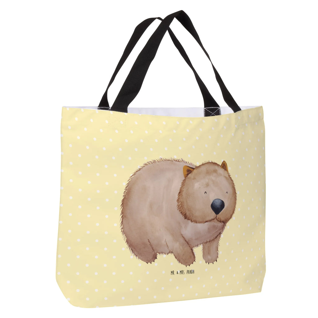 Shopper Wombat large, beach bag, handle bag, shopper, XXL, carrier bag, woman, shopping bag, bag, small animals, cute, funny, cute animal motives, hand drawn, small world, funny sayings, good mood, happy, gifts, gift ideas, special gifts, animal lover, card, life is beautiful, Wombat, motivation, saying, Australia