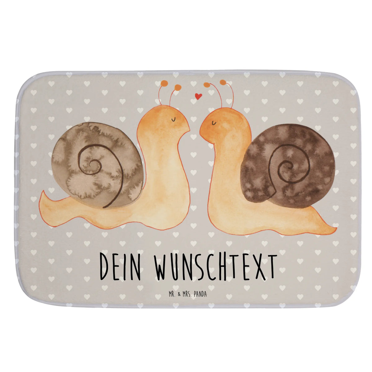 Personalised bath mat Snails in love Loving, Two, Together, Marriage, Proposal of marriage, Love gift, gift for her, gift for him, anniversary gift