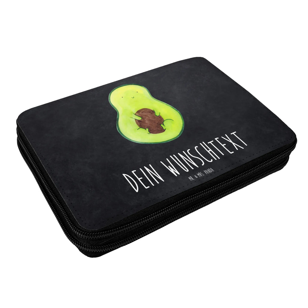 Personalisierte Federmappe Avocado mit Kern Stifterolle mit Namen, Federmappe mit Namen, Personalisierte Stiftetasche, PersonalisierteS Stifte Etui, PersonalisierteS Federmäppchen, Personalisierte Stifterolle, Personalisierte Federmappe, Stiftemappe mit Namen, Federmäppchen mit Namen, Avocado, Veggie, Vegan, Gesund, Pflanze, Avokado, Avocadokern, Kern, Spruch Leben