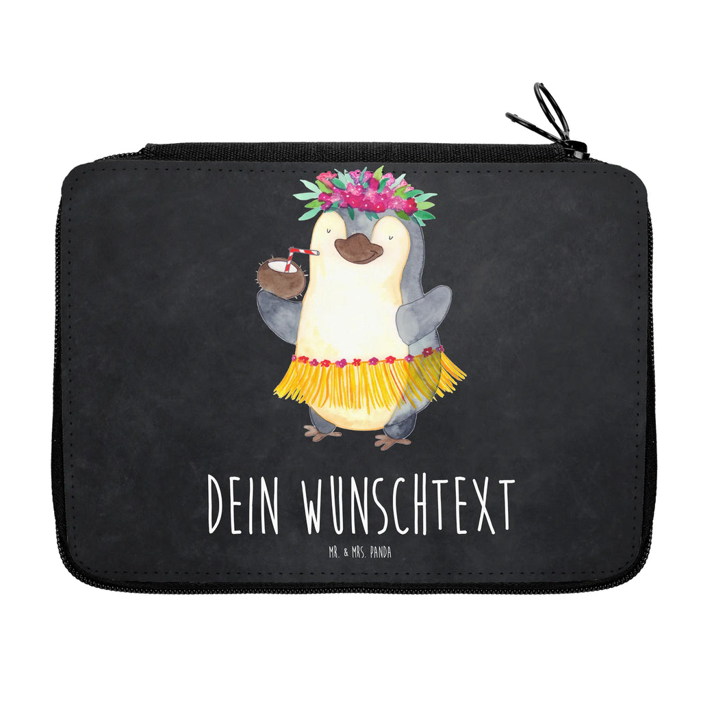 Personalisierte Federmappe Pinguin Kokosnuss Federmäppchen mit Namen, PersonalisierteS Stifte Etui, Federmappe mit Namen, Personalisierte Stiftetasche, Personalisierte Federmappe, Stiftemappe mit Namen, Stifterolle mit Namen, PersonalisierteS Federmäppchen, Personalisierte Stifterolle, Pinguin, Aloha, Kokosnuss, Urlaub, Hawaii, Pinguine