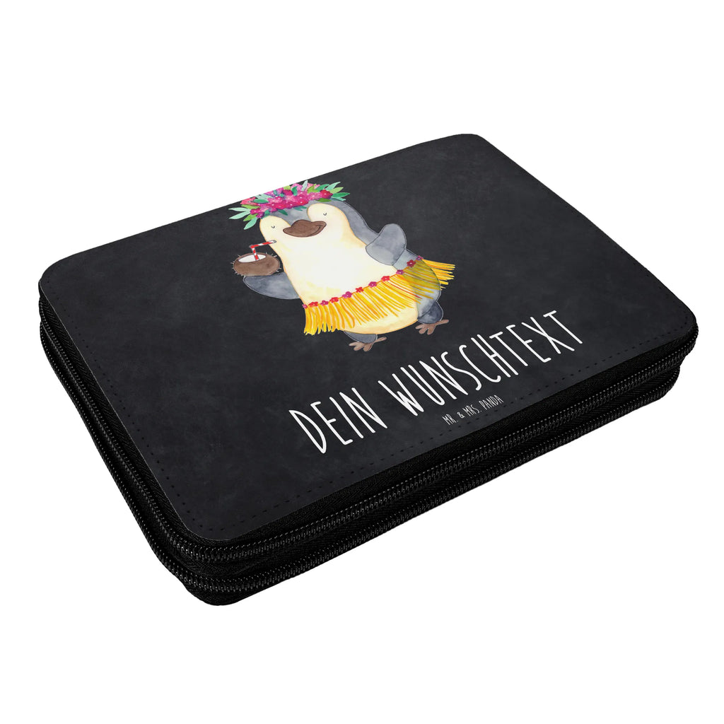 Personalisierte Federmappe Pinguin Kokosnuss Federmäppchen mit Namen, PersonalisierteS Stifte Etui, Federmappe mit Namen, Personalisierte Stiftetasche, Personalisierte Federmappe, Stiftemappe mit Namen, Stifterolle mit Namen, PersonalisierteS Federmäppchen, Personalisierte Stifterolle, Pinguin, Aloha, Kokosnuss, Urlaub, Hawaii, Pinguine