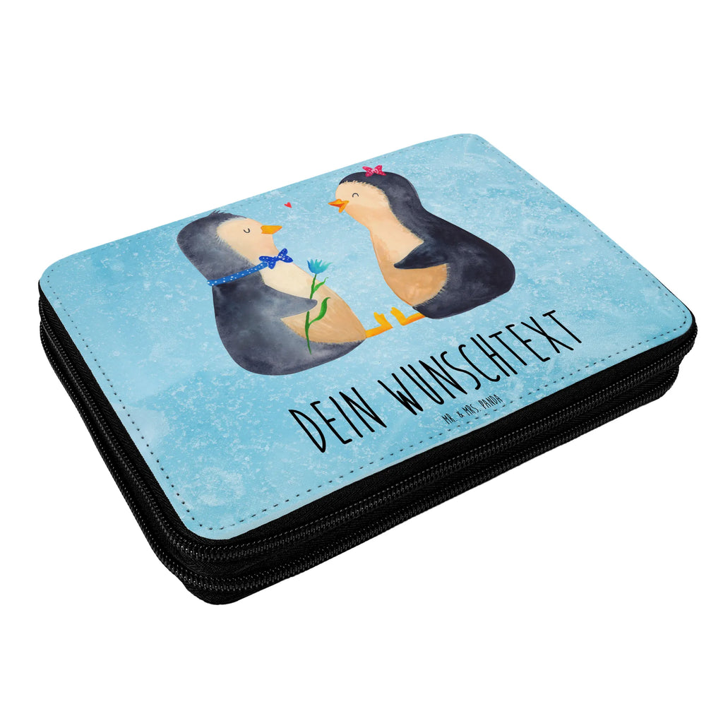 Personalised leather folder Penguin pair PersonalisierteS Federmäppchen, Personalisierte Stiftetasche, Stifterolle mit Namen, PersonalisierteS Stifte Etui, Federmappe mit Namen, Personalisierte Federmappe, Stiftemappe mit Namen, Federmäppchen mit Namen, Personalisierte Stifterolle, Pinguin, Verlobung, Große Liebe, Hochzeitsgeschenk, Hochzeitstag, Hochzeit, Jahrestag, Liebesbeweis, Liebesgeschenk, Pinguine, Liebespaar, Traumpaar, Liebe