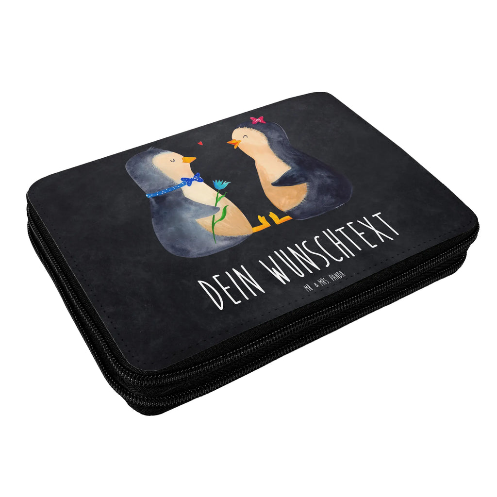 Personalised leather folder Penguin pair PersonalisierteS Federmäppchen, Personalisierte Stiftetasche, Stifterolle mit Namen, PersonalisierteS Stifte Etui, Federmappe mit Namen, Personalisierte Federmappe, Stiftemappe mit Namen, Federmäppchen mit Namen, Personalisierte Stifterolle, Pinguin, Verlobung, Große Liebe, Hochzeitsgeschenk, Hochzeitstag, Hochzeit, Jahrestag, Liebesbeweis, Liebesgeschenk, Pinguine, Liebespaar, Traumpaar, Liebe