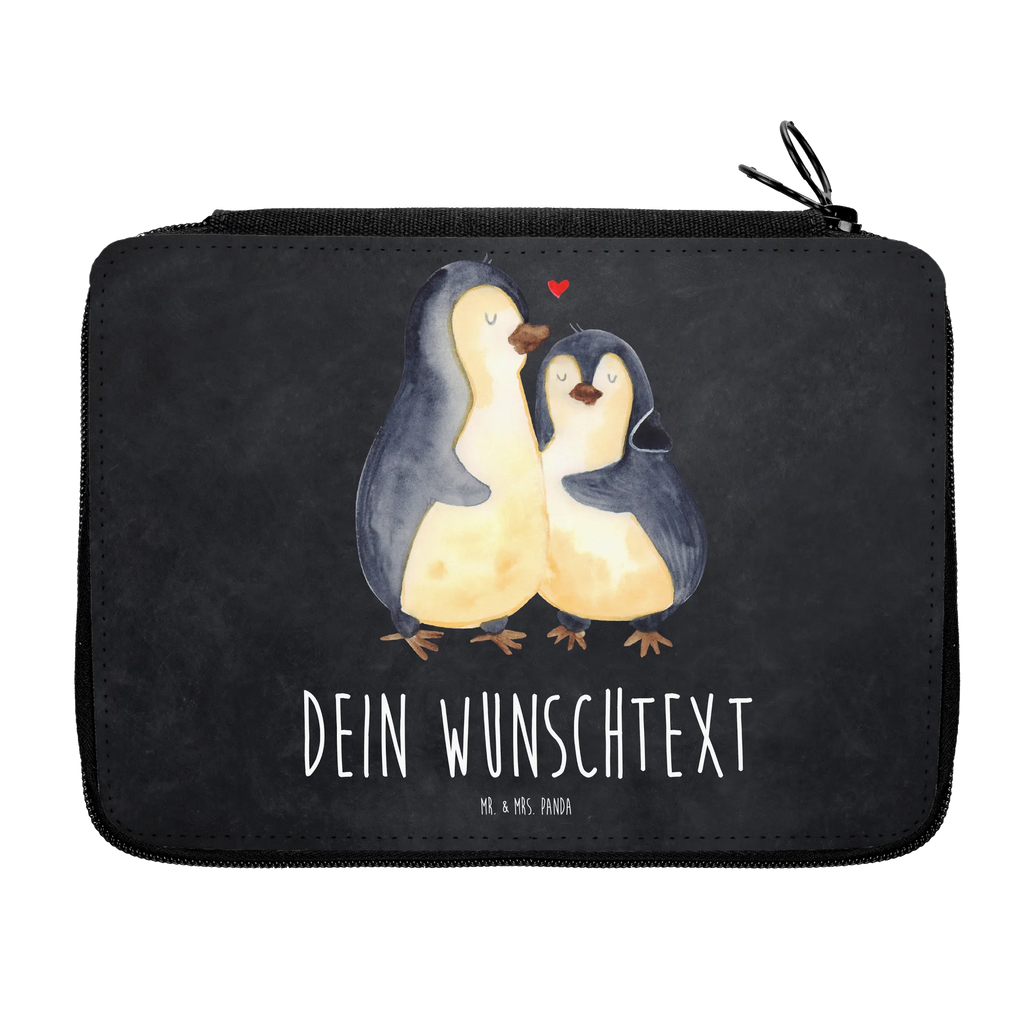 Personalisierte Federmappe Pinguin umarmend Einschulung, Grundschule, Kinder Federmappe, PersonalisierteS Stifte Etui, Federmappe Einschulung, PersonalisierteS Federmäppchen, Schule, Federmäppchen mit Namen, Federmäppchen bedruckt, Motiv, Kind, Bestückte Federmappe, Personalisierte Stiftetasche, Geschenk, Personalisierte Stifterolle, Personalisierte Federmappe, Stifterolle mit Namen, Schülerin, Federmappe mit Namen, Schüler, Stiftemappe mit Namen, Büro Stifte Etui, Pinguin, Liebesgeschenk, Liebesbeweis, Liebe, Verlobung, Hochzeitstag, Hochzeitsgeschenk, Liebespaar, Hochzeit, Jahrestag