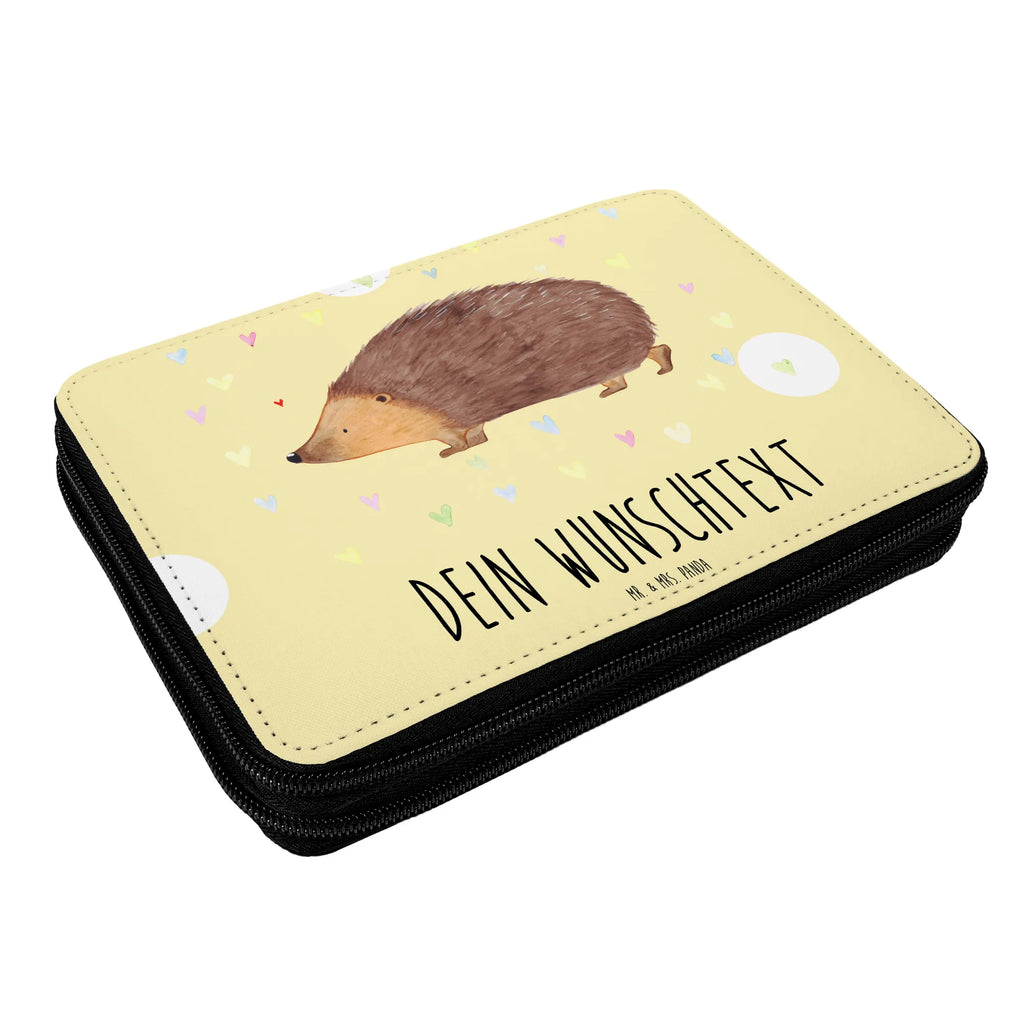 Personalised leather folder Hedgehog hearts PersonalisierteS Federmäppchen, Kinder Federmappe, Schülerin, PersonalisierteS Stifte Etui, Büro Stifte Etui, Bestückte Federmappe, Schüler, Stiftemappe mit Namen, Personalisierte Federmappe, Geschenk, Grundschule, Stifterolle mit Namen, Personalisierte Stifterolle, Schule, Motiv, Einschulung, Federmappe mit Namen, Federmappe Einschulung, Federmäppchen mit Namen, Federmäppchen bedruckt, Personalisierte Stiftetasche, Kind, Tiermotive, Gute Laune, lustige Sprüche, Tiere, Vertrauen, Kuss, Herzen, Leben, Igel, Liebe, Herz