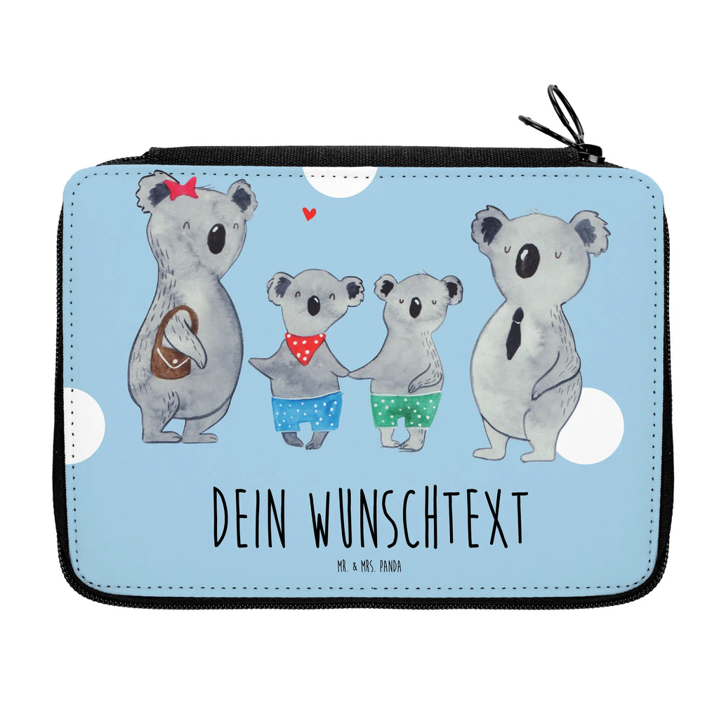 Personalised leather folder Koala family with two kids Personalisierte Stiftetasche, Personalisierte Stifterolle, Federmäppchen mit Namen, PersonalisierteS Federmäppchen, PersonalisierteS Stifte Etui, Stifterolle mit Namen, Federmappe mit Namen, Stiftemappe mit Namen, Personalisierte Federmappe, Schwester, Familie, Vatertag, Opa, Oma, Muttertag, Papa, Mama, Bruder, Beste Familie, Koala, Koalafamilie, Familienzeit, Koalabär, Familienleben, Lieblingsfamilie
