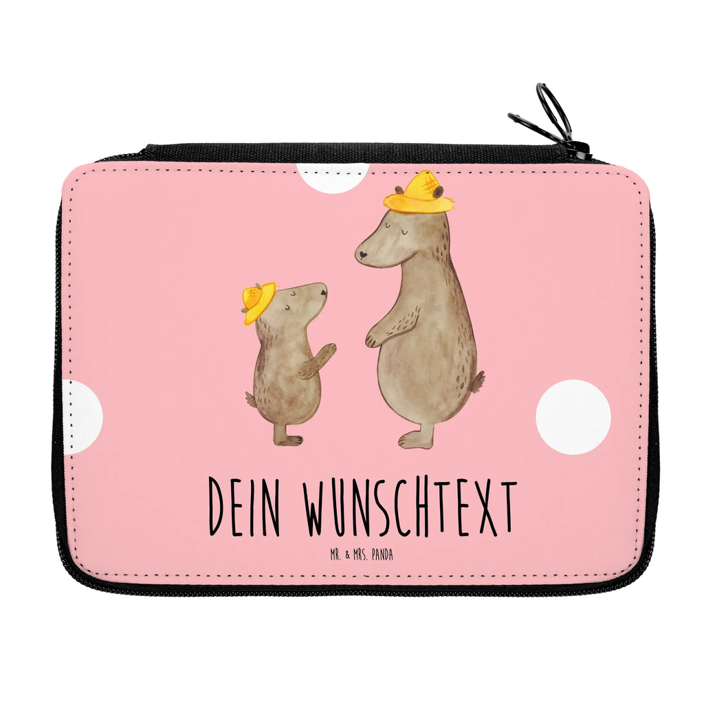 Personalised leather folder Bears with hats PersonalisierteS Federmäppchen, Personalisierte Stifterolle, Personalisierte Stiftetasche, Stifterolle mit Namen, Personalisierte Federmappe, Federmappe mit Namen, Stiftemappe mit Namen, PersonalisierteS Stifte Etui, Federmäppchen mit Namen, Schwester, Familie, Vatertag, Opa, Oma, Muttertag, Papa, Mama, Bruder, Bären, Family, Dad, Sohn, Lieblingsmensch, Vater-Sohn, Kind, Bär, Vater, Kinder, Paps, Papi, Daddy, Vorbild, Söhne