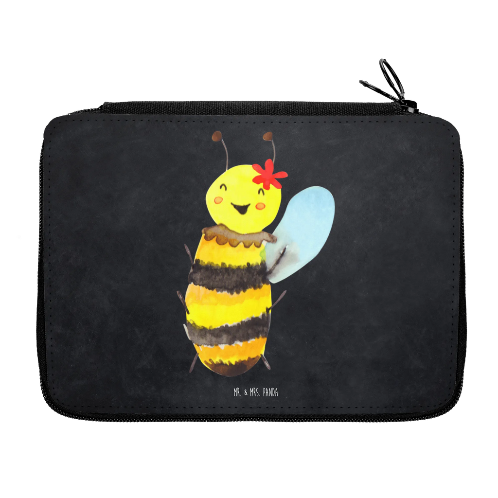 Federmappe Biene Happy Schulmäppchen, Stiftemappe, Stifte Etui, Schlampermäppchen, Buntstiftmäppchen, Malmappe, Buntstiftetui, Bleistiftetui, Schreibmappe, Stifteetui, Schuletui, Stiftebeutel, Federmappe Set, Federmäppchen, Farbstiftetui, Bleistift Etui, Schreibetui, Schüleretui, Stiftetasche, Etui für Stifte, Zeichenetui, Mäppchen, Federtasche, Biene, Wespe, Hummel
