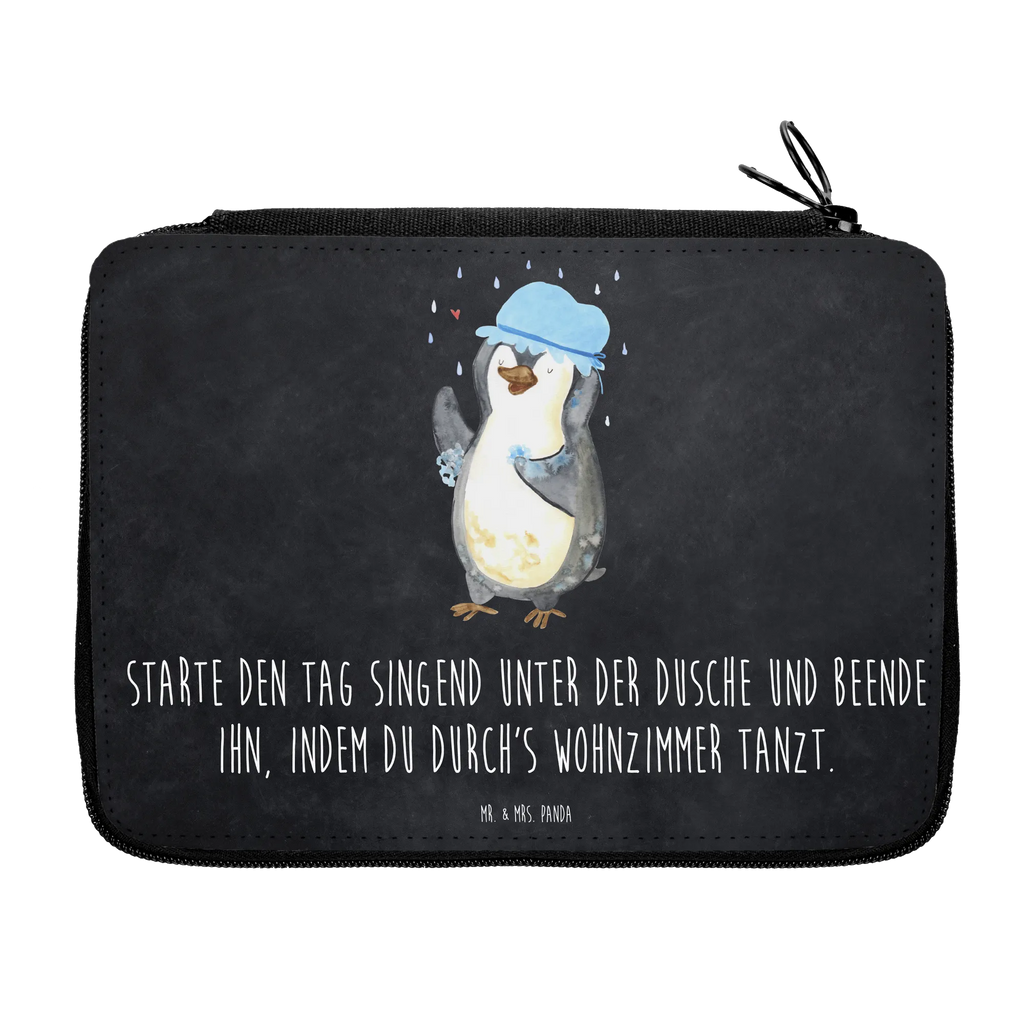 Leather folder Penguin have a shower Einschulung, Federmappe, Stiftetasche, Kind, Schule, Motiv, Federmappe Einschulung, Federmäppchen, Büro Stifte Etui, Grundschule, Stifte Etui, Schülerin, Kinder Federmappe, Schüler, Geschenk, Stifterolle, Federmäppchen bedruckt, Bestückte Federmappe, Pinguin, Motivation, Pinguine, Neuanfang, duschen, Dusche, Lebensmotto, Neustart, glücklich sein