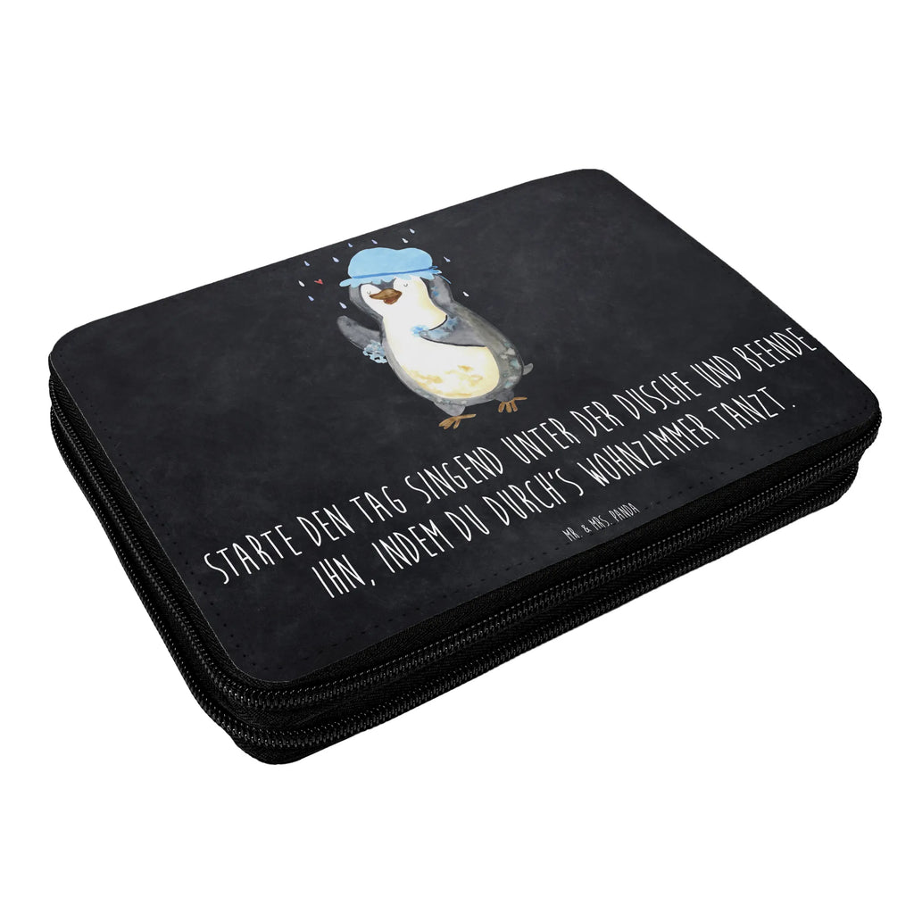 Leather folder Penguin have a shower Einschulung, Federmappe, Stiftetasche, Kind, Schule, Motiv, Federmappe Einschulung, Federmäppchen, Büro Stifte Etui, Grundschule, Stifte Etui, Schülerin, Kinder Federmappe, Schüler, Geschenk, Stifterolle, Federmäppchen bedruckt, Bestückte Federmappe, Pinguin, Motivation, Pinguine, Neuanfang, duschen, Dusche, Lebensmotto, Neustart, glücklich sein