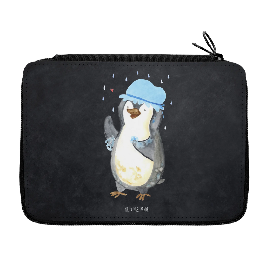 Leather folder Penguin have a shower Einschulung, Federmappe, Stiftetasche, Kind, Schule, Motiv, Federmappe Einschulung, Federmäppchen, Büro Stifte Etui, Grundschule, Stifte Etui, Schülerin, Kinder Federmappe, Schüler, Geschenk, Stifterolle, Federmäppchen bedruckt, Bestückte Federmappe, Pinguin, Motivation, Pinguine, Neuanfang, duschen, Dusche, Lebensmotto, Neustart, glücklich sein