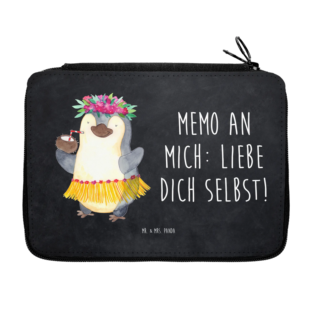 Piórnik Pingwin z Kokosem Stiftetasche, Stifte Etui, Geschenk, Schüler, Federmäppchen bedruckt, Stifterolle, Büro Stifte Etui, Federmappe, Schule, Schülerin, Kind, Einschulung, Grundschule, Federmäppchen, Bestückte Federmappe, Federmappe Einschulung, Motiv, Kinder Federmappe, Pinguin, Aloha, Hawaii, Pinguine, Urlaub, Kokosnuss