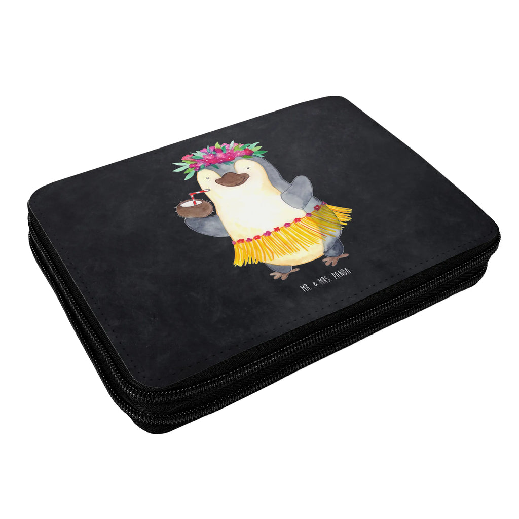 Piórnik Pingwin z Kokosem Stiftetasche, Stifte Etui, Geschenk, Schüler, Federmäppchen bedruckt, Stifterolle, Büro Stifte Etui, Federmappe, Schule, Schülerin, Kind, Einschulung, Grundschule, Federmäppchen, Bestückte Federmappe, Federmappe Einschulung, Motiv, Kinder Federmappe, Pinguin, Aloha, Hawaii, Pinguine, Urlaub, Kokosnuss