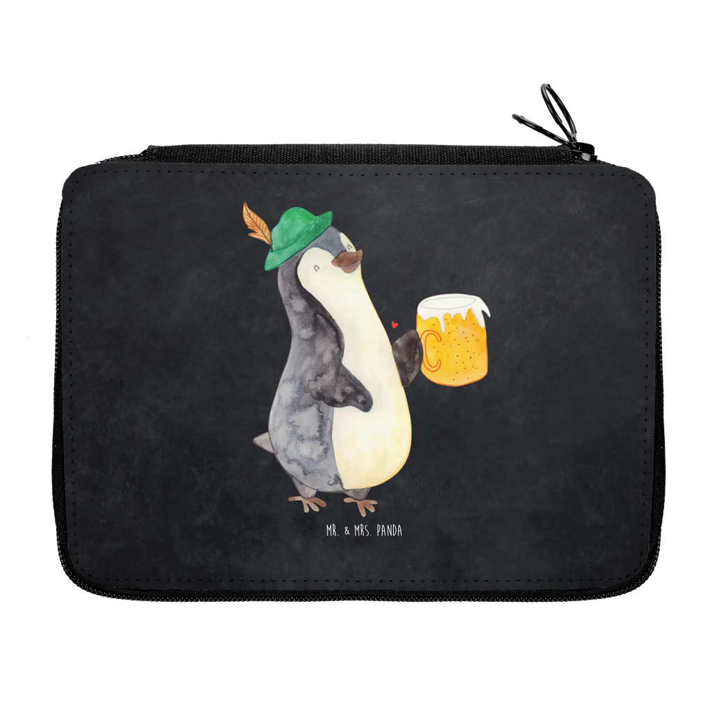 Federmappe Pinguin Bier Etui für Stifte, Stiftetasche, Stiftemappe, Schüleretui, Malmappe, Mäppchen, Bleistift Etui, Farbstiftetui, Federmappe Set, Buntstiftmäppchen, Stifteetui, Federtasche, Federmäppchen, Stiftebeutel, Buntstiftetui, Stifte Etui, Schlampermäppchen, Schulmäppchen, Zeichenetui, Schreibmappe, Schreibetui, Schuletui, Bleistiftetui, Pinguin, Oktoberfest, Pinguine, Bier