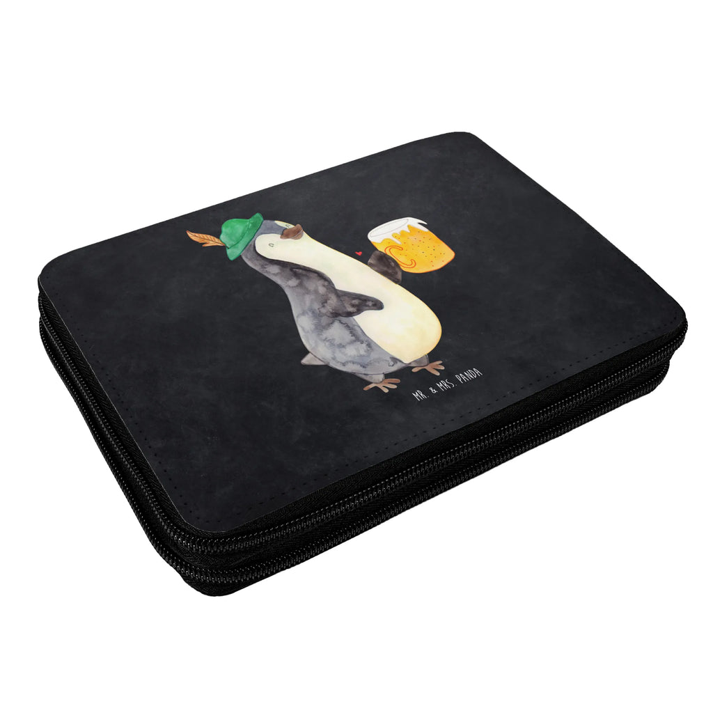 Federmappe Pinguin Bier Etui für Stifte, Stiftetasche, Stiftemappe, Schüleretui, Malmappe, Mäppchen, Bleistift Etui, Farbstiftetui, Federmappe Set, Buntstiftmäppchen, Stifteetui, Federtasche, Federmäppchen, Stiftebeutel, Buntstiftetui, Stifte Etui, Schlampermäppchen, Schulmäppchen, Zeichenetui, Schreibmappe, Schreibetui, Schuletui, Bleistiftetui, Pinguin, Oktoberfest, Pinguine, Bier