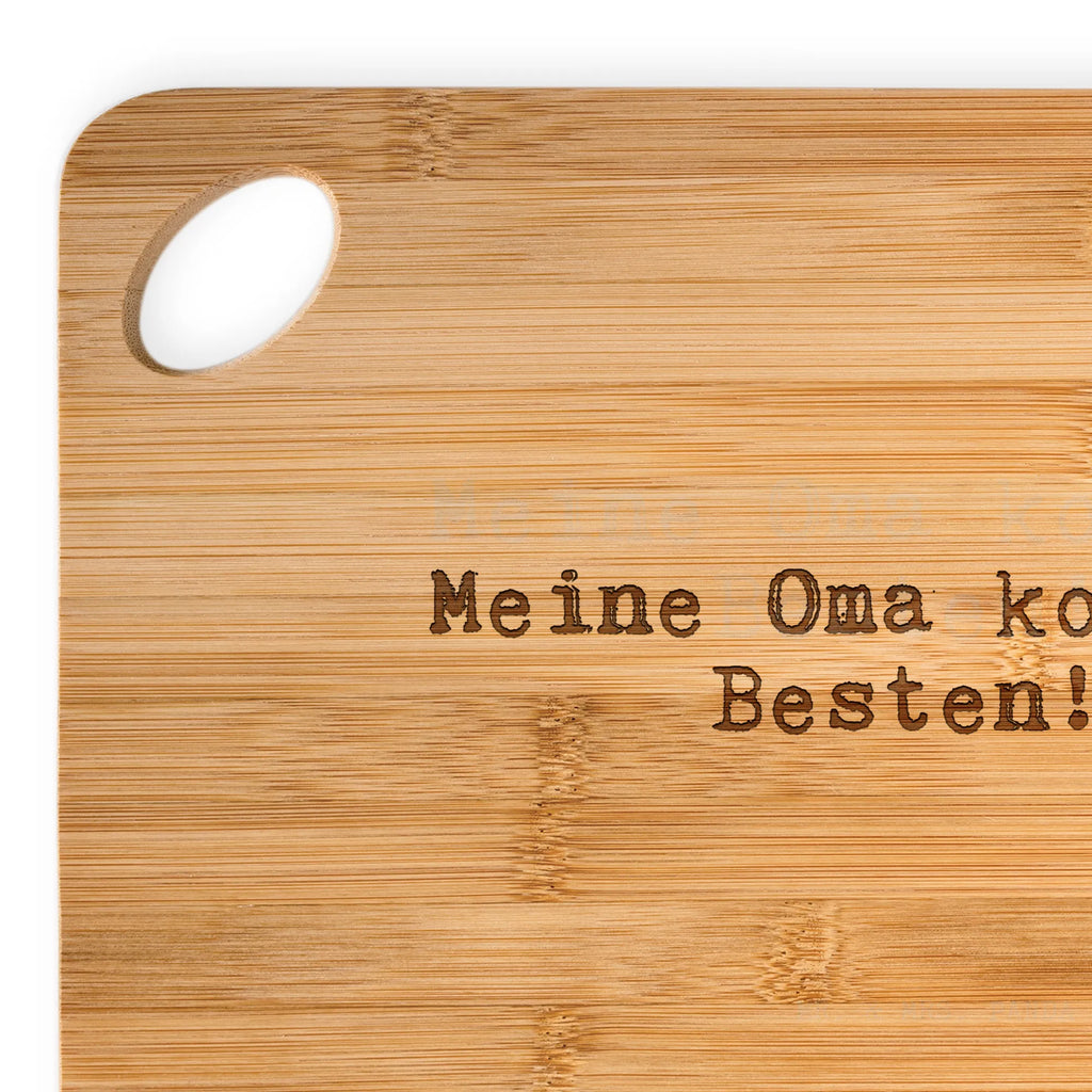 Bambus - deska do krojenia Meine Oma kocht am... Przysłowie, przysłowia, zabawne przysłowia, mądrości, cytaty, prezenty z przysłowiami