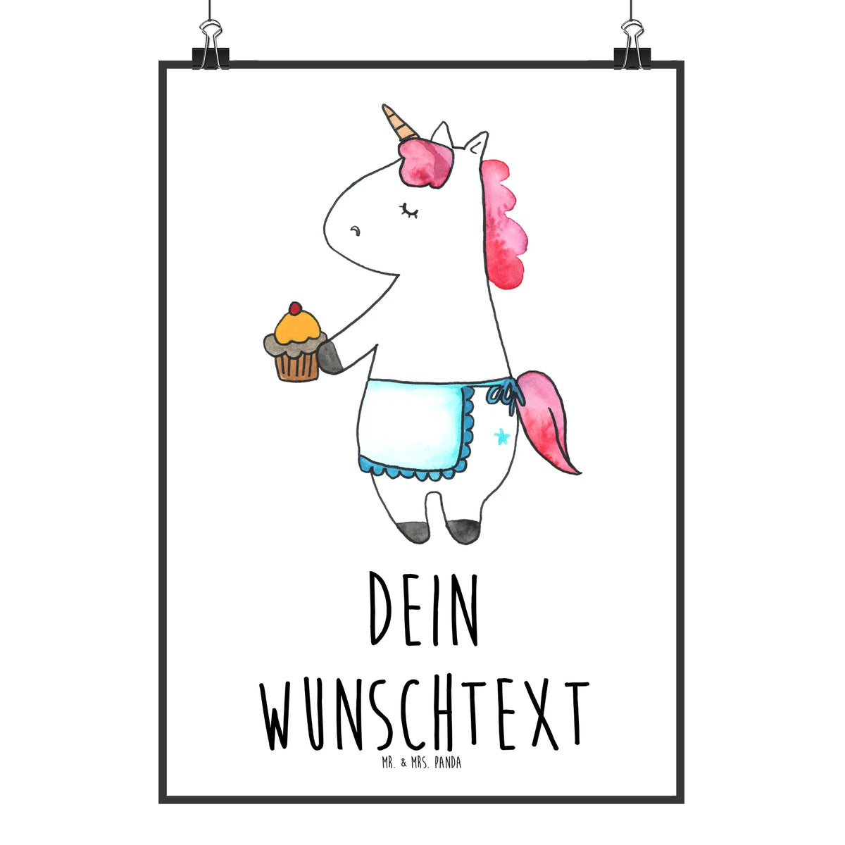 Personalised poster unicorn muffins cook present, Baking, Congratulations, Love Greetings, Birthday Greetings, cook gift, Birthday, Cookies