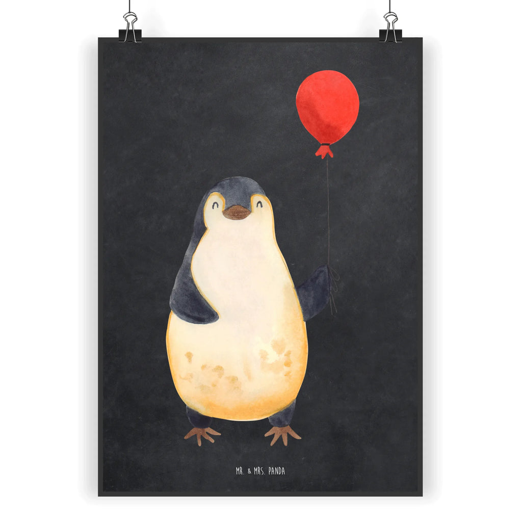 Plakat pingwin balon Wanddekoration, grafikposter, Mr. & Mrs. Panda Poster, Posterdruck, Plakat, wanddruck, kunstdruck poster, Wandschmuck, drucke, Kunstdruck, Wanddeko Bild, Poster, Bild, kunstposter, wandkunst, Wandposter, Wandbild, Deko Bild, kunst für die wand, wanddeko, Bild für Wand, Designposter, Pinguin, Pinguine, Geschenkidee, Luftballon, Neues Leben, Lebenslust, Liebe, Beste Freundin, Tagträume, Motivation, Glück, Neustart, Geschenk Freundin