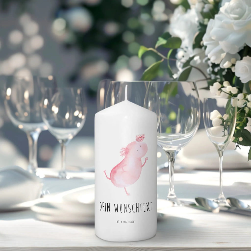 Personalised candle axolotl Dance Axolotl, Axelotl, marine animals, Mexican walking fish, salamander, amphibians, crazy, stars, tailfish, best friend, axolot, roof damage, girlfriend