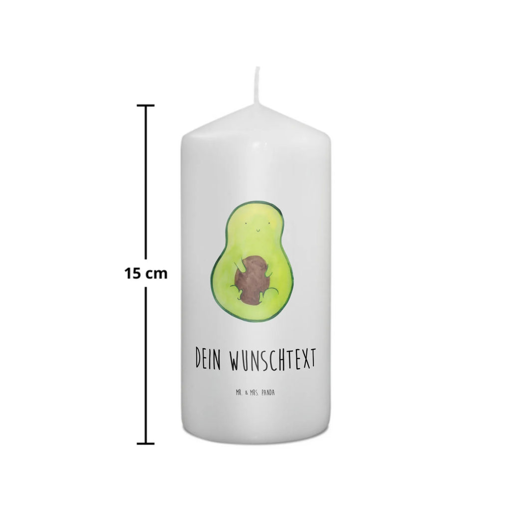 Personalised candle avocado core avocado, vegetables, plant, saying life, avocado seed, seed