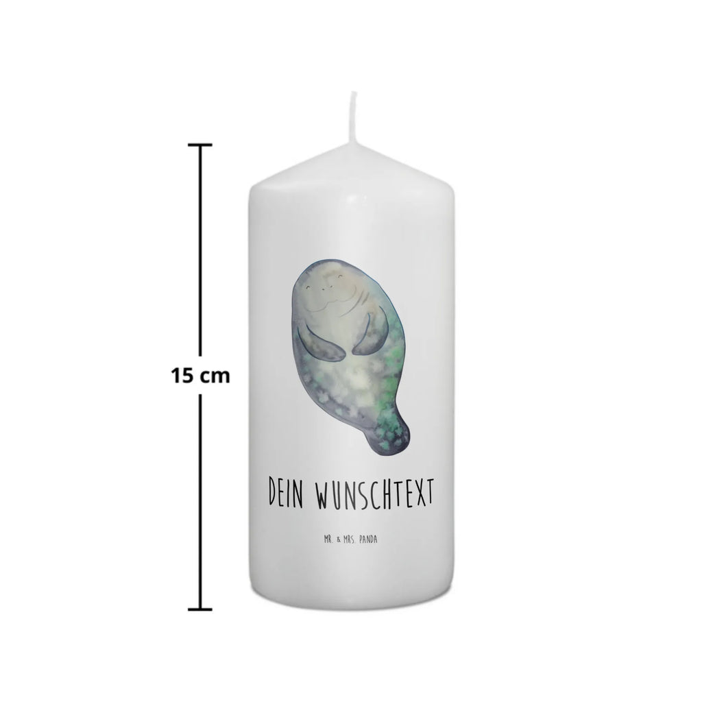 Personalised candle manatee happy Seafood, aquatic animals, ocean, sea, fish, shells, corals, reef, whale, narwhal, sea urchin, lobster, platypus, turtle, manatee, crocodile, orca, shrimp, gifts for seafood lovers, water world, underwater animals, underwater world, vacation, deep sea, seafood fans, gift ideas, seafood decoration, seafood posters, New beginning, Lovesickness, Respect, Carefulness, Girlfriend, Satisfaction, Manatee, Self-love, Manatees, New start