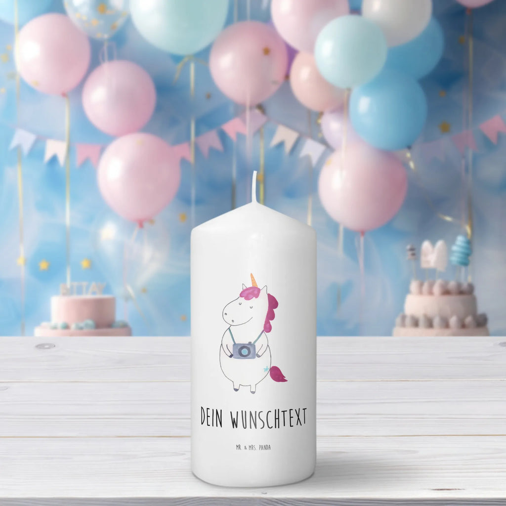 Personalised candle unicorn photographer unicorn, unicorns, Holiday, Traveling, Camera, Unicorn, Tourist, Photographer, Traveler gift, Photographer gift, Photography