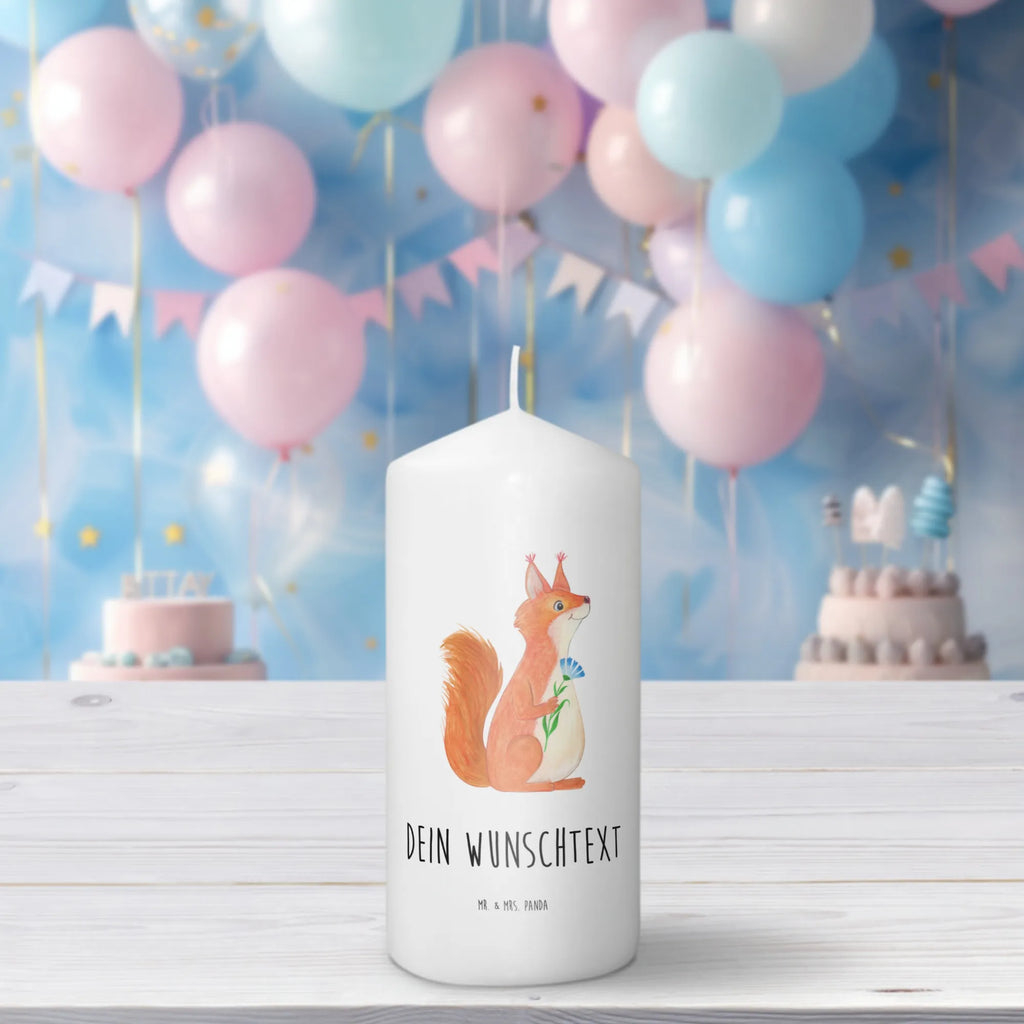 Personalised candle Squirrel flower small animals, cute, funny, cute animal motives, hand drawn, small world, funny sayings, good mood, happy, gifts, gift ideas, special gifts, animal lover, card, positive saying, Squirrel, squirrel, motivation pictures, laughter, happy saying, motivation sayings, saying decoration, fun