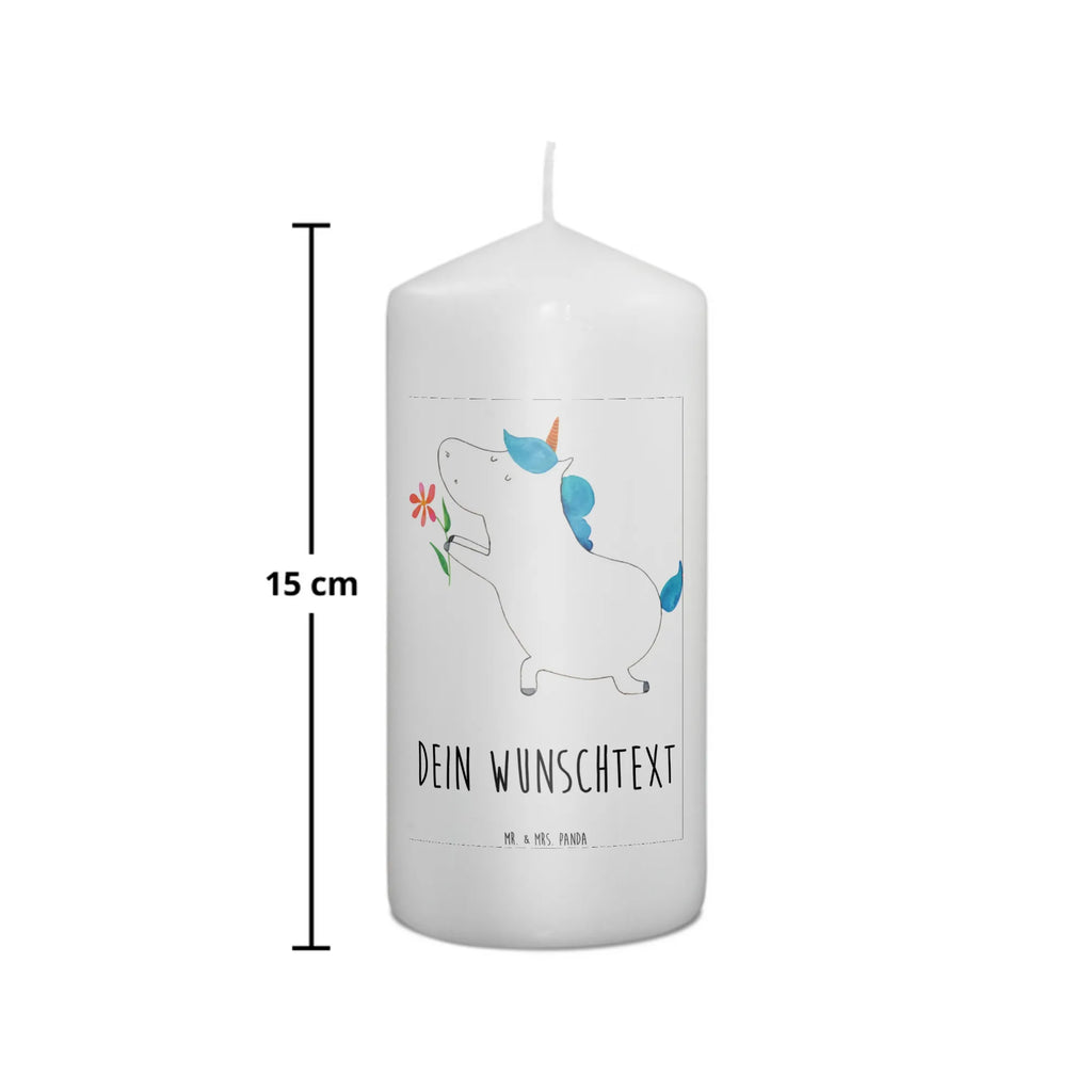 Personalizowana świeca jednorożec kwiat Jednorożec, jednorożce, dekoracje jednorożca, jednorożec
