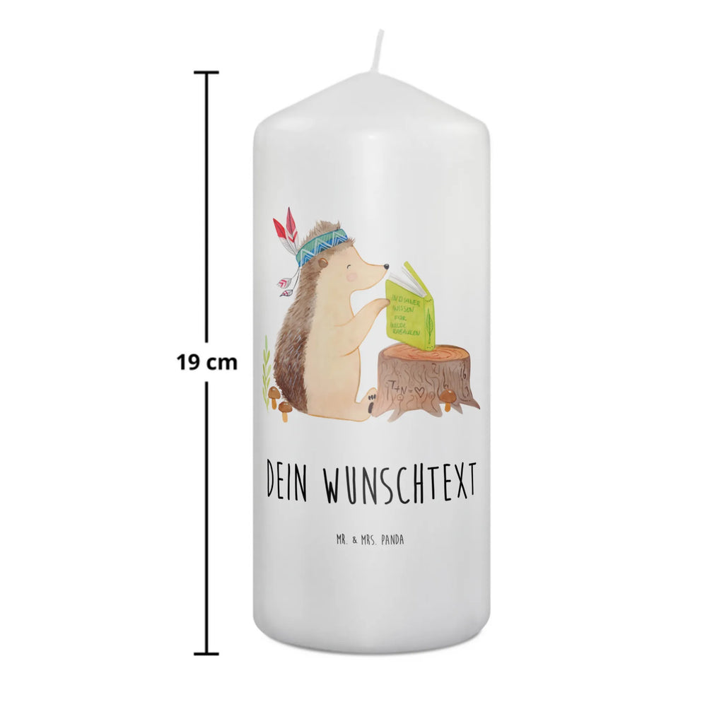 Personalizowana świeca jeż Ozdoba z piór Waldtiere, zwierzęta