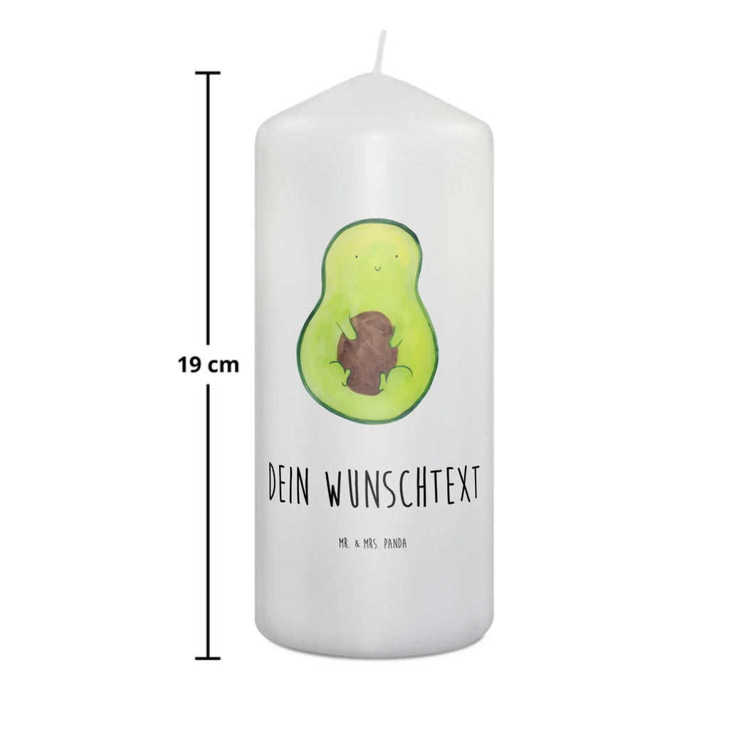 Personalised candle avocado core avocado, vegetables, plant, saying life, avocado seed, seed