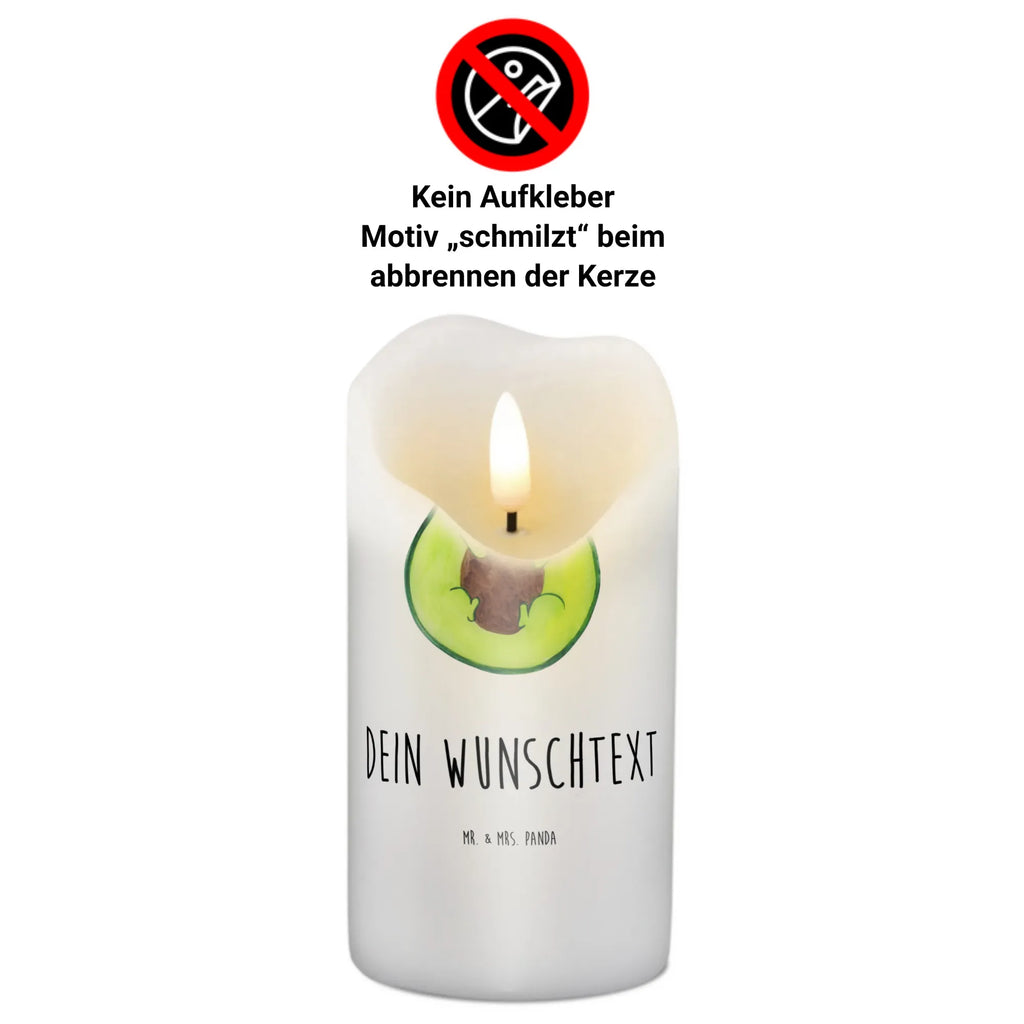 Personalised candle avocado core avocado, vegetables, plant, saying life, avocado seed, seed