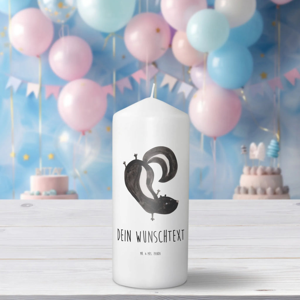 Personalizowana świeca skunks stojka Stinktier, Skunk