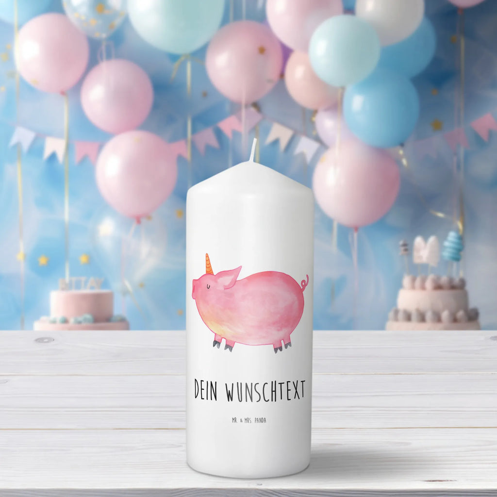 Personalizowana świeca jednorożec świnia Jednorożec, jednorożce, dekoracje jednorożca, jednorożec