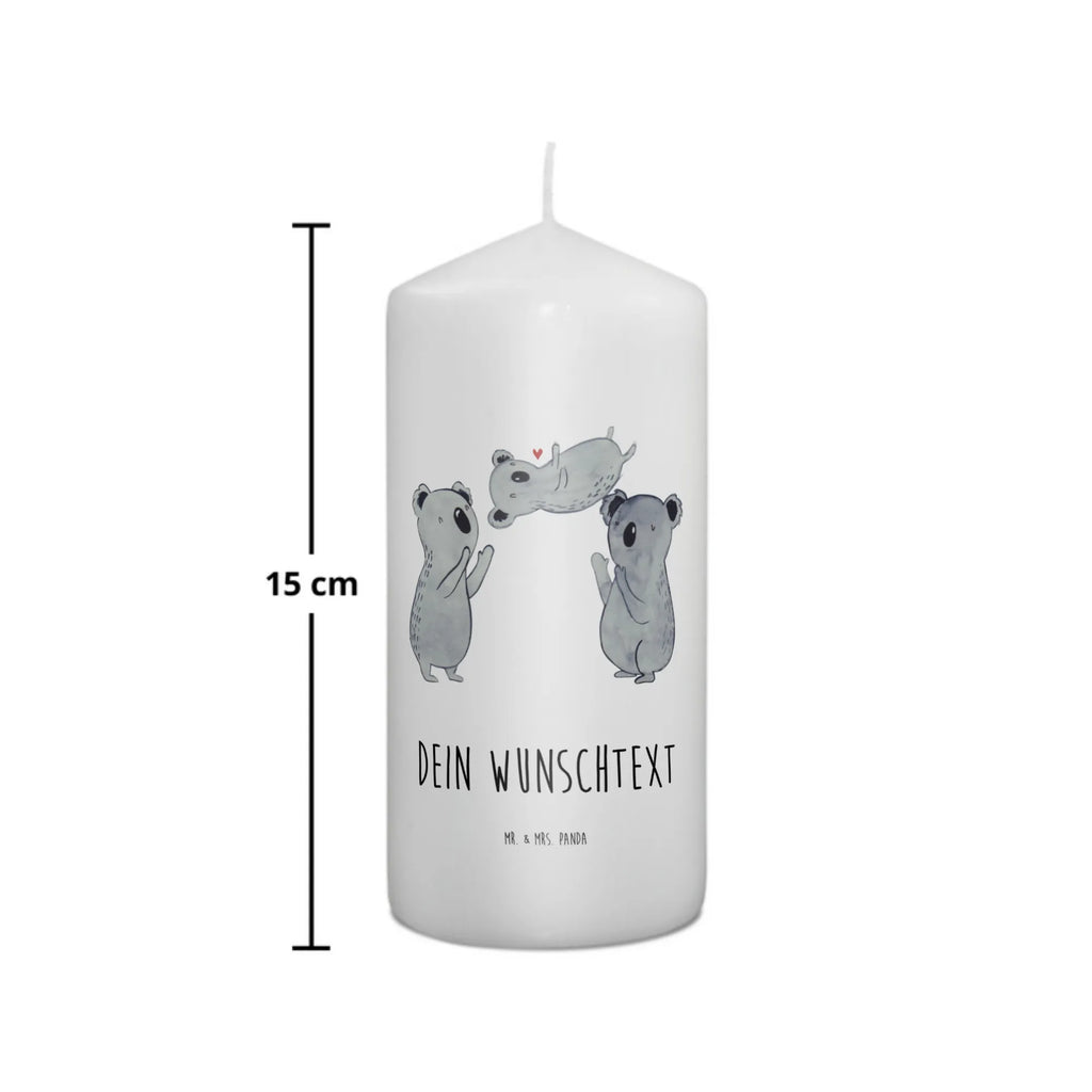 Personalizowana świeca Koale Świętować Urodziny, prezent urodzinowy, prezent
