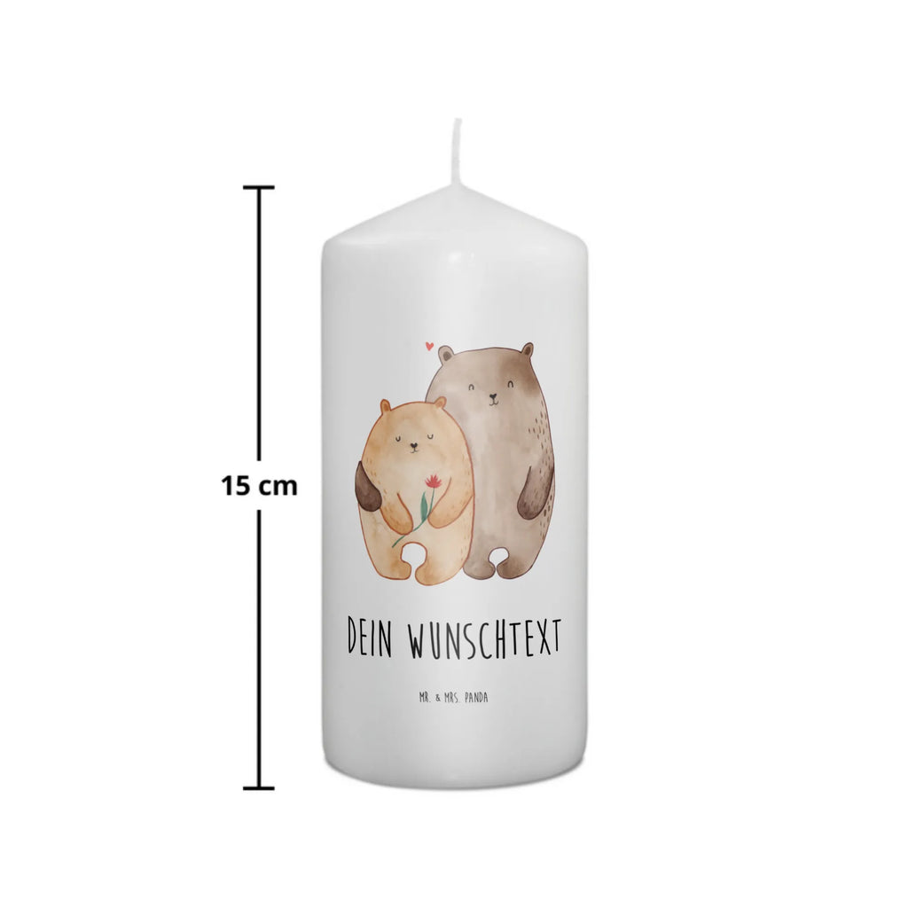 Personalizowana świeca Miłość niedźwiedzi Miłość, partner, przyjaciel, przyjaciółka, mąż, żona, wesele, zaręczyny, prośba o rękę, prezent miłosny, rocznica, dzień ślubu