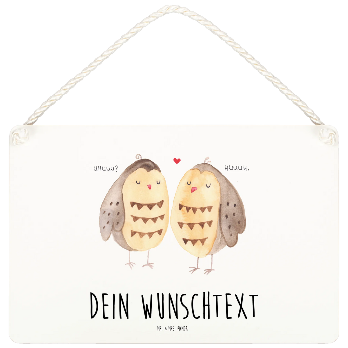 Personalised decorative sign owls Love gift ideas, nocturnal, illustrated, owl decor, romantic gift, forest animal, birthday present, bird, Owl decoration, Friend, Wedding saying, Girlfriend gift, Pun funny, Love saying
