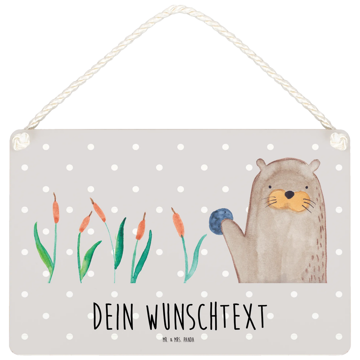Personalisiertes Deko Schild Otter Stein Namensschilder personalisiert, Türschilder mit Namen, Personalisiertes Schild, Personalisiertes Deko Schild, Dekoschild Personalisiert, Türschilder personalisiert, Schild personalisiert, Personalisiertes Holzschild, Fischotter, Otter, Seeotter, Otter Seeotter See Otter
