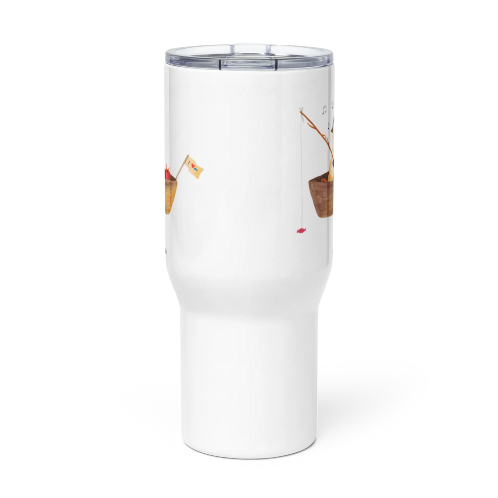 XXL Thermobecher Pinguin Angelboot Jumbo Becher, XL Thermobecher, XL Reisetasse, Reisebecher, Autobecher, Großer Thermobecher, Thermobecher, Pinguin, Boot, Motivation, Trennung, Angeln, Angelboot, Leben, Geschenkidee Liebeskummer, Lebenslust, Scheidung, genießen, Neuanfang, Neustart, Pinguine