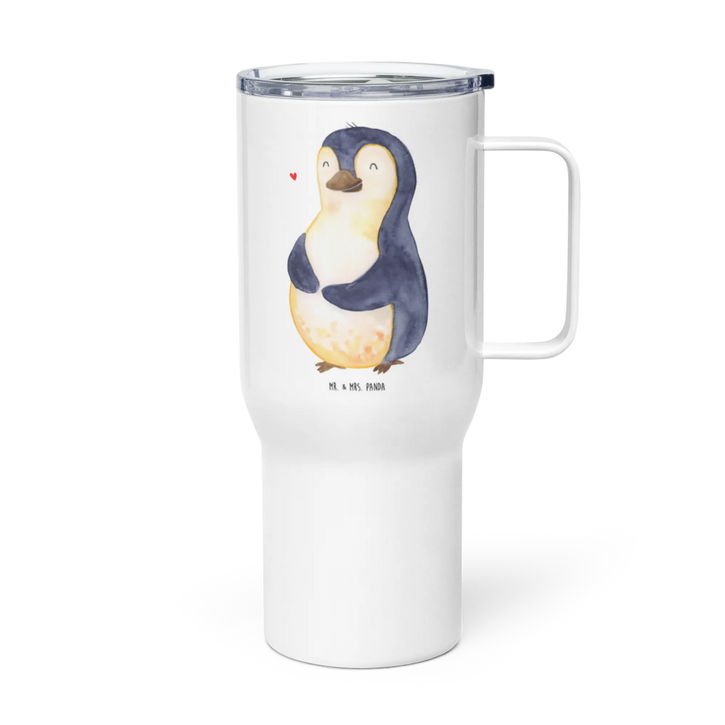 XXL Thermobecher Pinguin Diät Jumbo Becher, XL Reisetasse, Reisebecher, Autobecher, Großer Thermobecher, XL Thermobecher, Thermobecher, Pinguin, Gewicht, Körperliebe, Diät, Motivation, Abspecken, Abnehmen, Selbstliebe, Selbstrespekt, Pinguine